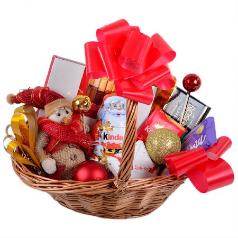 Basket with gifts