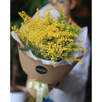 Букет из мимозы Букет из мимозы